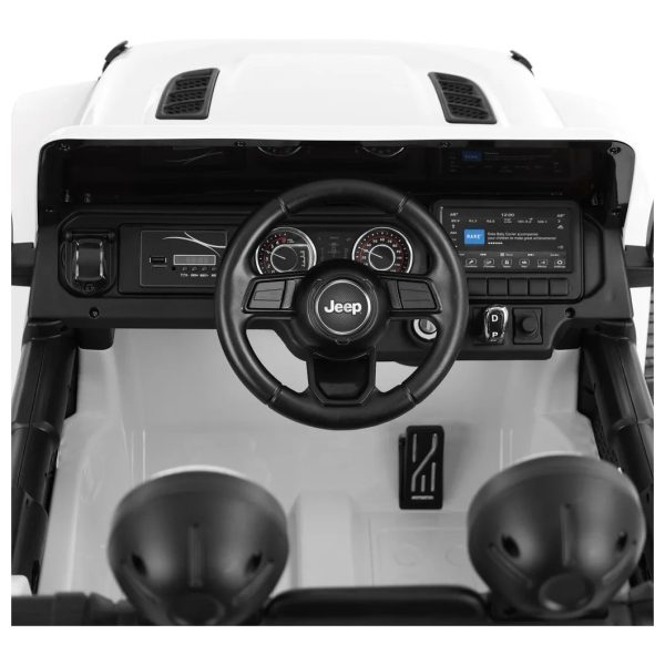 Akumulátorové autíčko - Jeep Wrangler Rubicon White - Image 8