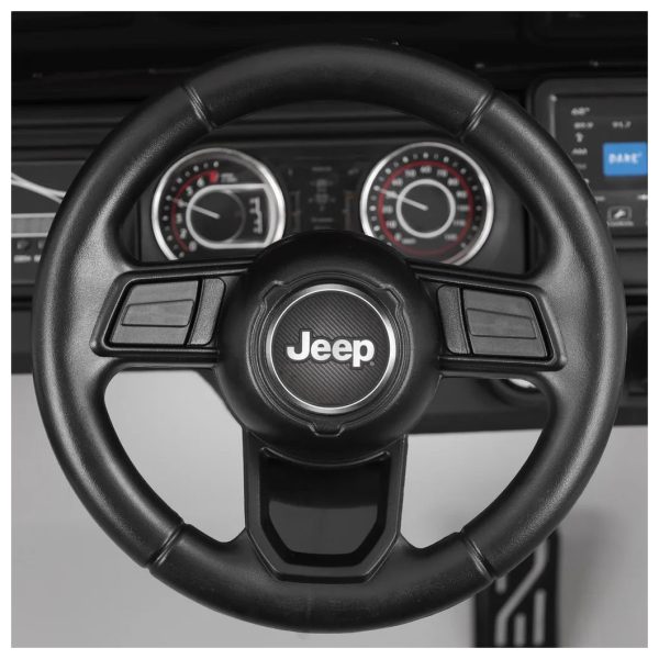 Akumulátorové autíčko - Jeep Wrangler Rubicon White - Image 9