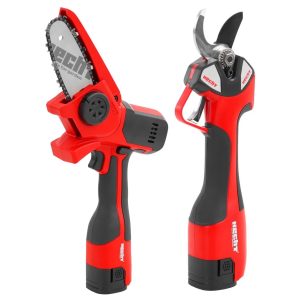 Prenosná reťazová píla a nožnice (sada 2v1) - HECHT 99126