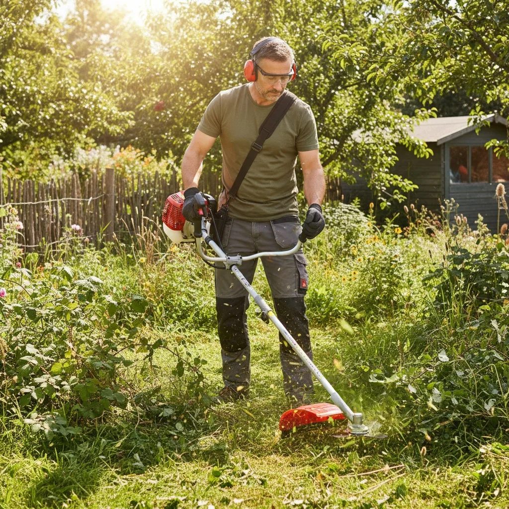 Motorový krovinorez - HECHT 142 BTS – Obrázok 18