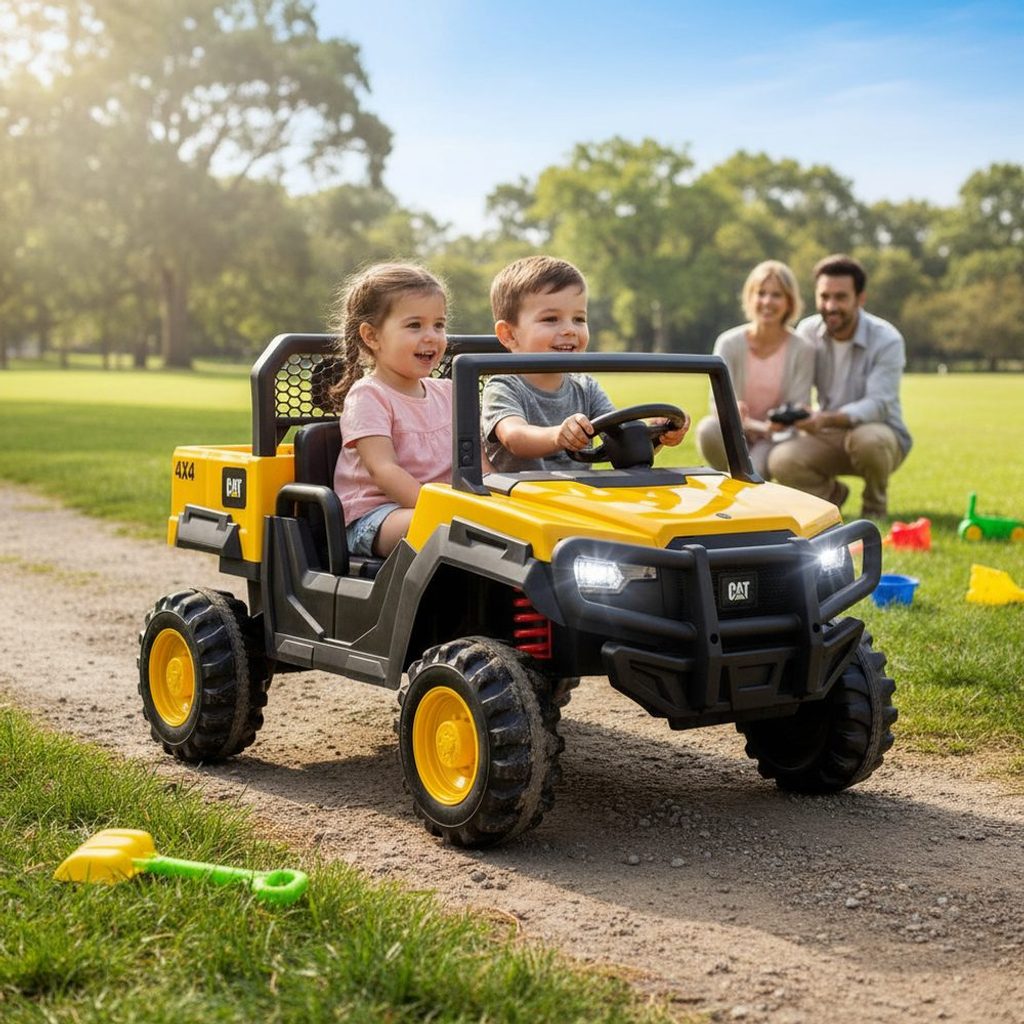 Akumulátorové autíčko - CAT UTV – Obrázok 3