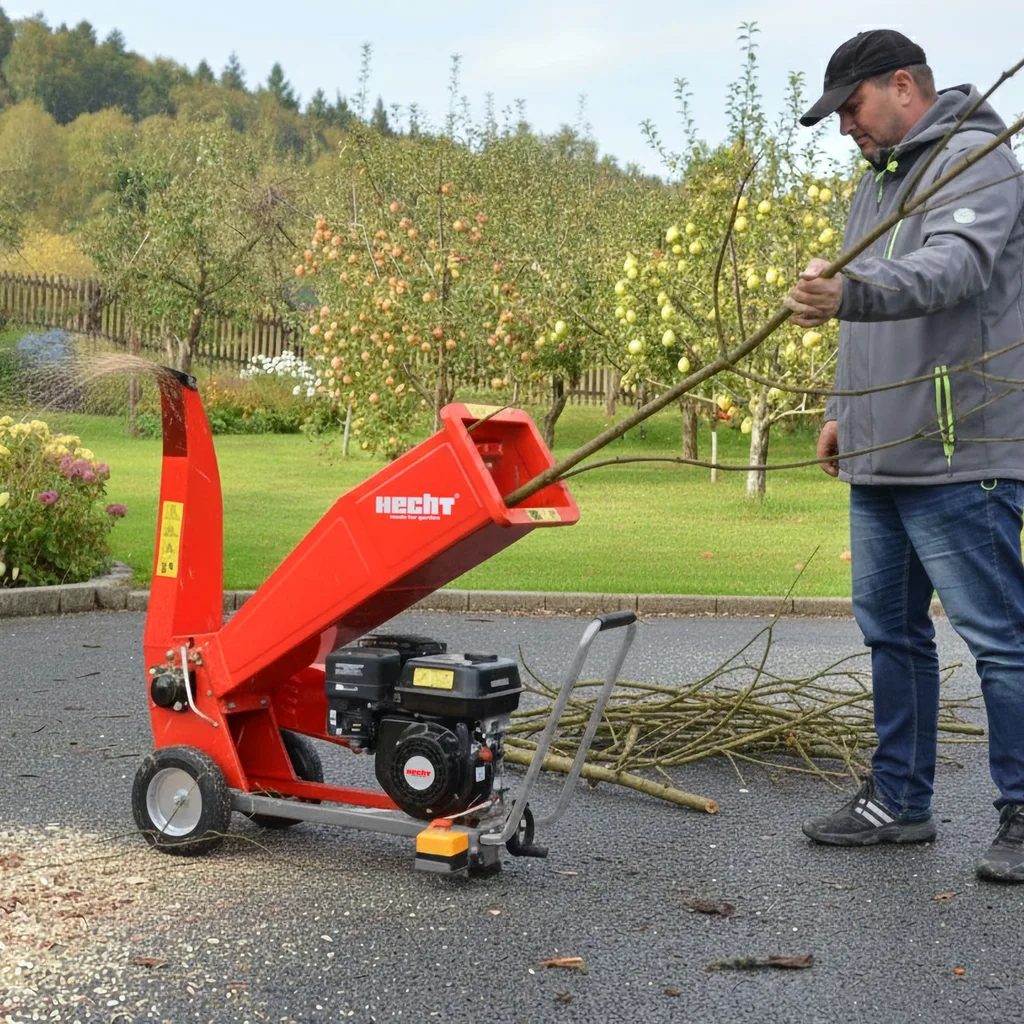 Motorový drvič - HECHT 6208 – Obrázok 9