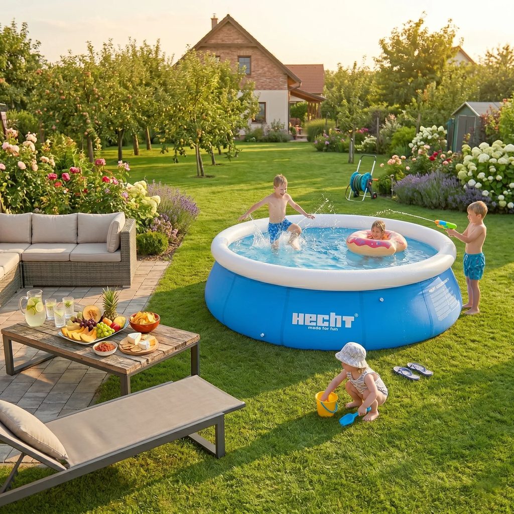 Nafukovací bazén - HECHT 3609 BLUESEA – Obrázok 4